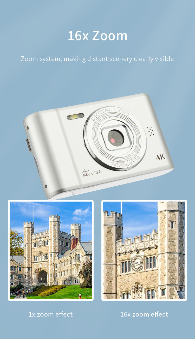 4K Digital Camera – Compact & High-Resolution