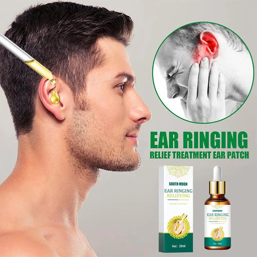 3pcs Ear Ringing Relief Drops – Tinnitus & Earache Treatment