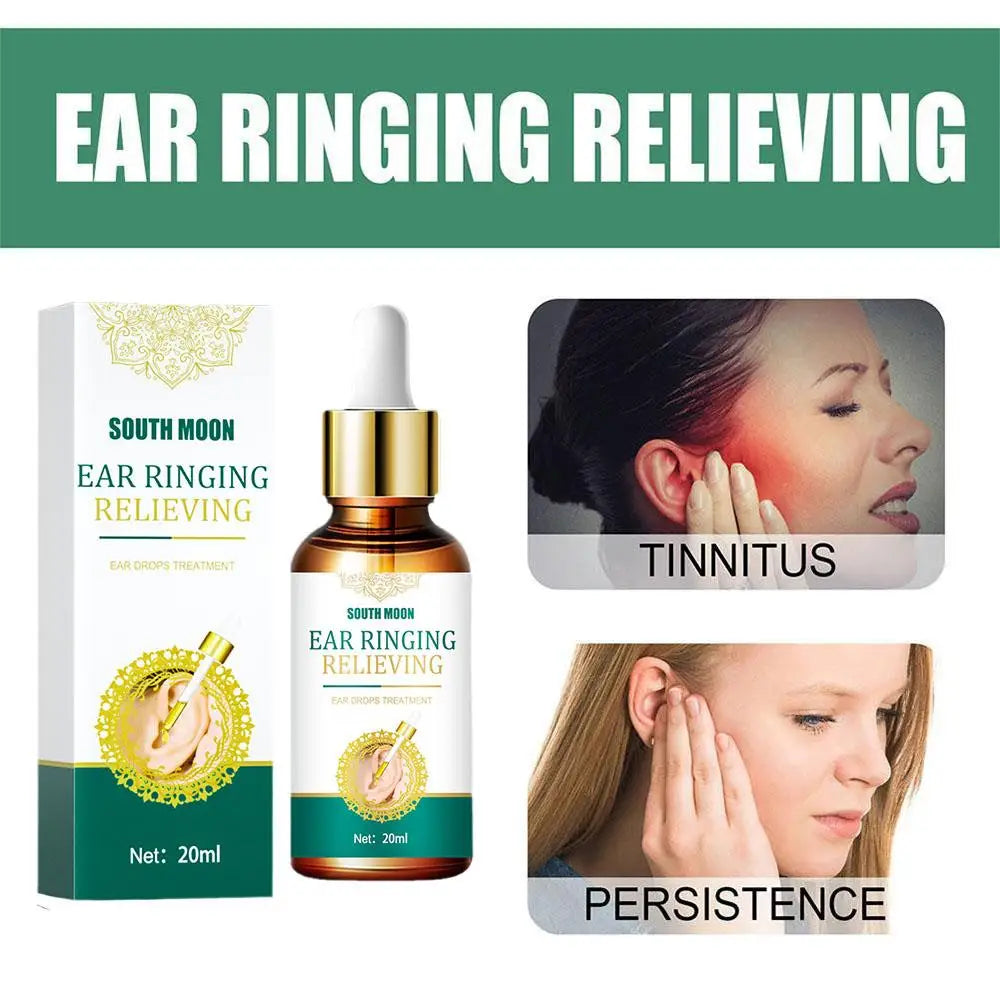 3pcs Ear Ringing Relief Drops – Tinnitus & Earache Treatment