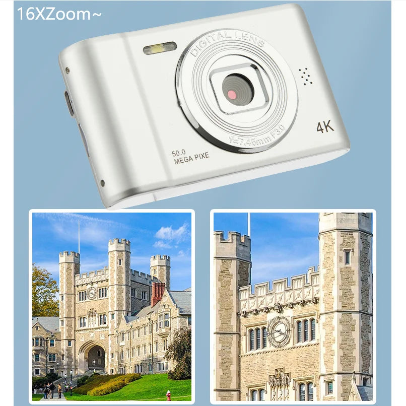 4K Digital Camera – Compact & High-Resolution