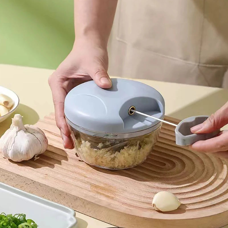 600ML Manual Meat Mincer & Vegetable Chopper