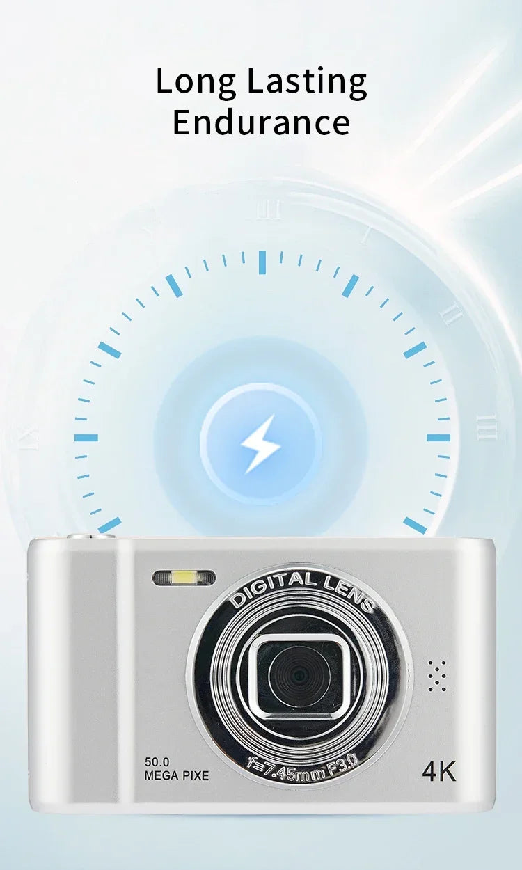 4K Digital Camera – Compact & High-Resolution