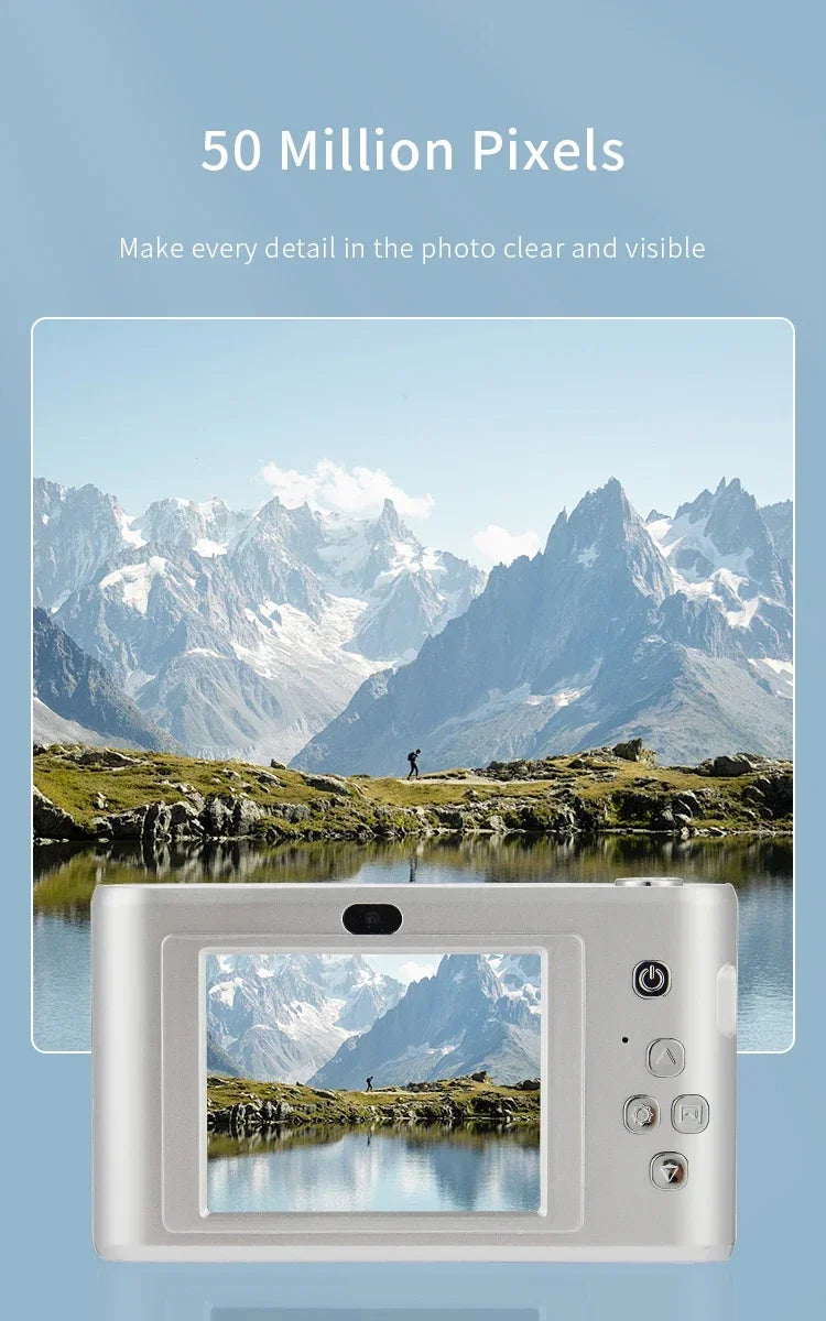 4K Digital Camera – Compact & High-Resolution