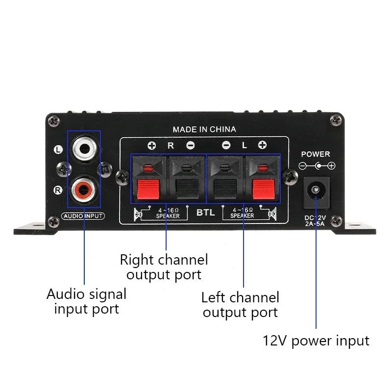 AK170 Mini Digital Power Amplifier