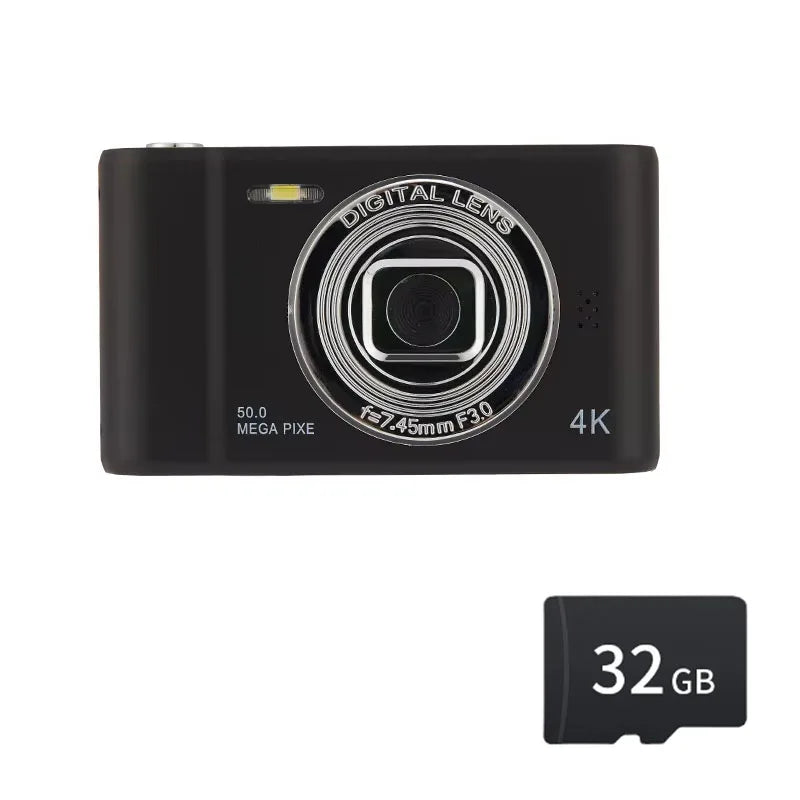 4K Digital Camera – Compact & High-Resolution