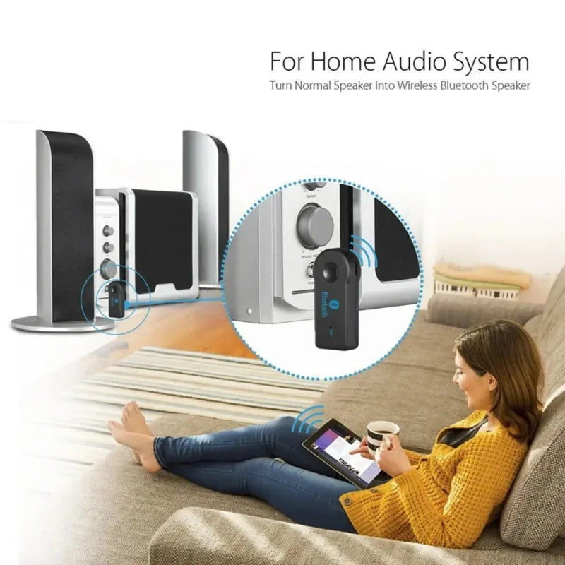 VIKEFON Bluetooth Audio Receiver Stereo 3.5mm