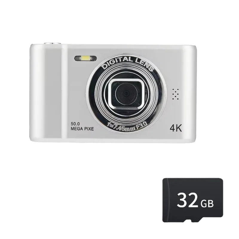 4K Digital Camera – Compact & High-Resolution