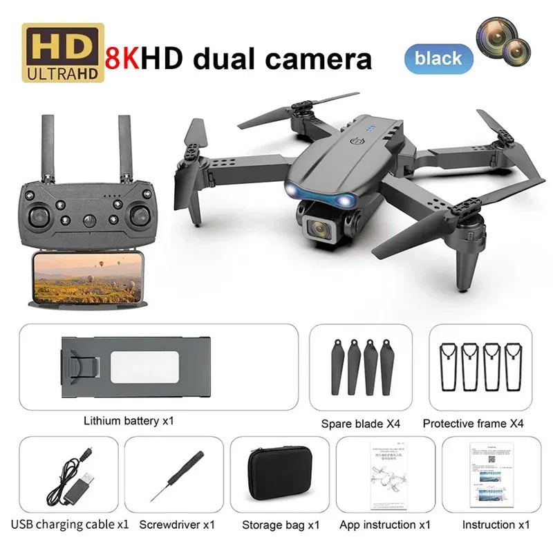 New E99 PRO GPS Drone with 8K HD Camera